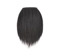 Refrescante Brown 2 Pack 6"/15cm Short Thick Hairpieces Real Human Hair Adding Extra Hair Volume Clip In Hair Extensions Hair Topper For Thinning Hair Women Adjustable