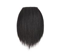 Refrescante Brown 2 Pack 6"/15cm Short Thick Hairpieces Real Human Hair Adding Extra Hair Volume Clip In Hair Extensions Hair Topper For Thinning Hair Women Adjustable