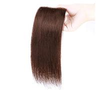 Refrescante Hair Extensions Real Human Hair Short Hair Pieces Clip In Hair Extensions Hair Topper For Thinning Hair Wome Short Straight Hair Pieces(Black) Adjustable