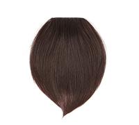 Refrescante Human Hair Clip In Hair Extensions Short Straight Thick Hairpieces Black Hair Extensions For Woman Thinning Hair Add Hair Volume Fluffy Adjustable