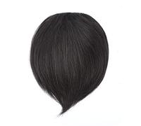 Refrescante Real Human Hair Clip In Hair Extensions,One Piece Hair Pieces For Thinning Hair Women Natural Invisible Black Hair Extensions Adjustable