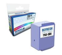 Refresh Cartridges Compatible Franking Cartridge Replacement for Pitney Bowes 766-B (Blue)