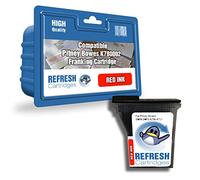 Refresh Cartridges Compatible Franking Cartridge Replacement for Pitney Bowes 797-0 (Red)