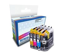 Refresh Cartridges Compatible Ink Cartridge Replacement for Brother LC227XLVALBP (Multi-Colour)