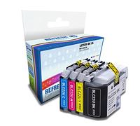 Refresh Cartridges Compatible Ink Cartridge Replacement for Brother LC22U BK XL (Multi-Colour)