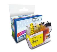 Refresh Cartridges Compatible Ink Cartridge Replacement for Brother LC3217 / LC3219XL High Capacity Yellow (LC3219XLY)
