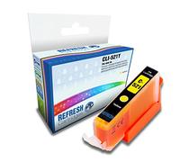 Refresh Cartridges Compatible Ink Cartridge Replacement for Canon CLI-521Y (Yellow)