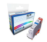 Refresh Cartridges Compatible Ink Cartridge Replacement for Canon CLI-8C (Cyan)