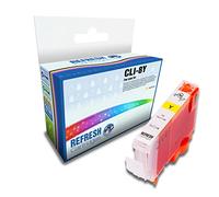 Refresh Cartridges Compatible Ink Cartridge Replacement for Canon CLI-8Y (Yellow)