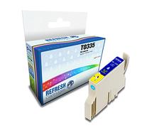 Refresh Cartridges Compatible Ink Cartridge Replacement for Epson T0335 (Light Cyan)