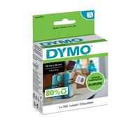 DYMO S0929120 Small Square Multipurpose Removable Labels 25 x 25mm...