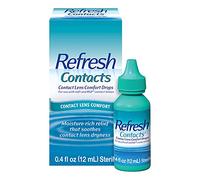 Refresh Contacts Contact Lens Comfort Drops, 0.4 Fluid Ounces (12 ml)