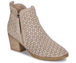 Refresh Low Ankle Boots 172784 in Beige 5