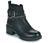 Refresh Low Ankle Boots 172918-BLACK in Black 3.5