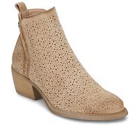 Refresh Low Ankle Boots 175041 in Beige 6.5
