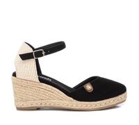 Refresh Womens Cross Strap Shoes - Black - Size UK 8