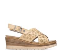 REFRESH - Women's Sandals - Comfortable and Versatile Footwear - Casual Fashion, beige 6, 8.5 UK
