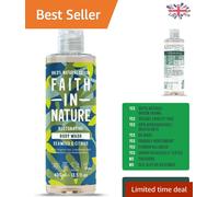 Refresh Your Skin with 400 ml Seaweed Citrus Body Wash - Cruelty Free