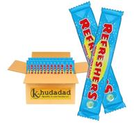 Refreshers Original Chew Bars | Classic Retro Sweets with Fizzy Sherbet-Filled Lemon Flavour | Nostalgic Candy Treat | Vegetarian-Friendly | Great for Sharing, Gifting & Parties (60x)