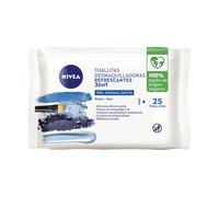 Refreshing 3-in-1 Makeup Removal Wipes Nivea 25 units