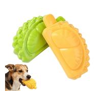 Refreshing Canine Toy, Engaging Chewing Accessory Device, Durian Shape Design with Gum Massage, Dentalz Hygiene Helper, Lawn Fetch Item with Tough Build, Animal Recreation for Indoor Play
