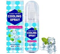 Refreshing Cooling Mist Spray, Cooling Face Mist Spray Hydrating, Instant Cool Sprays for Sensitive Skin, Camping & Summer Commuting, Travel Size Cooler Sprays for Hot Weather (1Pc)