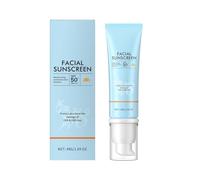 Refreshing Facial Sunscreen SPF 50, Travel Size Invisible Sunscreen for Face, Broad Spectrum UVA/UVB Protection, Hydrating for Sensitive Skin, Hydrating Sun Essence Oil-Free & Non-Sticky (1)