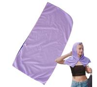 Refreshing Hooded Towel - Winder, Sweatshirt, Breathable Towel for Warm, Adjustable Accessory for Outdoor Sports Activities, Gym, Sporting Events, Comfortable on the Skin