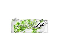 Refreshing Leaves Printed Baby Headband, Soft and Breathable, Adjustable, Perfect for Baby Photos (0-6 Months)