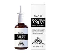 Refreshing Nasal Mist Spray - Leak-Proof Moisturizing Nasal Cleaner, 30ml Gentle Formula Hydrating, Safe Pump Bottle Design, Personal Care Product, Nasals Sprays for Travel Driving Camping