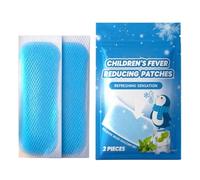 Refreshing Patches for Children's , Refreshing Heat Plates | Soothing Gel Patches for High Temperatures - Mom Teens Boys Girls Camping Travel Backpack