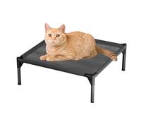 Refreshing Raised Bed for Pets - 49 x 49 x 19 cm Cooked for Dogs for Outdoor High | Breathable Waterproof Cooling Cushion | Anti-deilable Pe Play Case for Pets