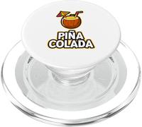 Refreshing Tropical Piña Colada Themed PopSockets PopGrip for MagSafe