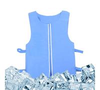 Refreshing Vest - Cooling Body Clothing, Lightweight Sleeveless Water Activated Jacket for Warm Climate Running Cycling Gardening and Other Outdoor Activities
