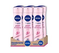 Refreshingly Effective: Nivea Pearl and Beauty 48 Hour Anti-Perspirant Deodorant, 150 ml (Pack Of 6)