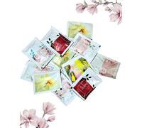 Refreshment Cloths, Beautiful Design, for Hangover Bags at Weddings, as a Guest Gift for the Next Party, Pretty Refreshment Towels with Citrus, Oriental or Spring Fragrance (Orient, 100 x 100)