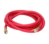 Refrigerant Charging Hose, Fluoride Adding Tube for Car AC Repair, 800PSI Working Pressure with Copper Fittings and PTFE Gaskets, Compatible with R410A Refrigerant (R410 Special 3 Meters, Single)