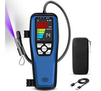 Refrigerant Leak Detector, Aprvtio ALD-200 3-in-1 Freon Leak Detector Tester A3 A2L A1 Refrigerants Compatible, Rechargeable, Multipule Alarm, Heated Diode Sensor for HVAC R32 R454B R410A R134A R290