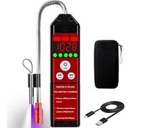 Refrigerant Leak Detector, Aprvtio WJL-6000PRO 3-in-1 A2L Freon Leak Detector Rechargeable, 0.14 oz/yr Sensitivity, Audible & Visual Alarms, Automotive AC Leak Detector for R454B R1234yf R32 R410A