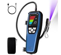 Refrigerant Leak Detector HVAC, ALD-100 Freon Leak Detector Halogen Leak Detector Rechargeable 3000mAh Battery 16-Inch Sensor Probes with Loud Alarm