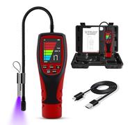 Refrigerant Leak Detector HVAC, ALD-200 PRO Freon Leak Detector, Rechargeable, Freon Sniffer Automotive Halogen Gas Leak Detector, Visual and Audible Alarm for R32 R410A R454B R600a R290