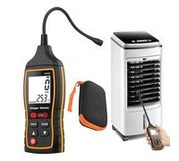 Refrigerant Leak Detector - HVAC Halogen Leak Detector | Freon Leak Detectors | High Precision R134a, R410a, R22, CFC, HCFC, HFCC, HFCC, HFCC, HFCC, HFCC, HFCC, HFCC, Ideal for HVAC Repair, Pumps