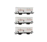 Refrigerated Wagon Rolling Stock Hgb 2-Axle Freight FS 1:87 Scale H0 3-Piece