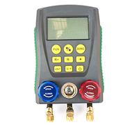 Refrigeration Digital Manifold Gauge Set DY517 for Air Conditioning HVAC System, Car AC Pressure Temperature Tester Manometer Kit Tools