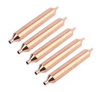 Refrigeration Filter Dryer, Copper Refrigerator Dry Filter, 5Pcs Copper Refrigerator Dryers With 5 Fine Dry Filters, 5 Extra Coarse Dry Filters(B)