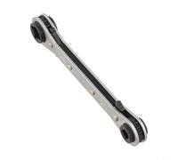 Refrigeration System Ratchet Wrench Compatible with HVAC Compressor Valves Using 1/4 3/8 3/16 5/16 Inch Square Drives