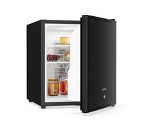 Refrigerator 44 L Mini Fridge Glass Door Drinks Fridge Small Skincare Black