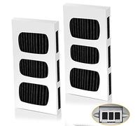 Refrigerator Air Filter, 2 Pack Pure Air Ultra II Refrigerator Air Filter Activated Carbon Filter with Carbon Technology Replacement for Frigidaire PAULTRA2, Pure Air Ultra 2 to Absorb Food Odors