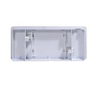 Refrigerator Air Filter Cover Replacement for Adq75493301 White Silver Abs Long Lasting Protector