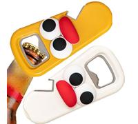 Refrigerator Bottle Opener, Fridge Mount Wine Bottles Extractor, 3.94x1.97 Inches Soda Cans Opening Tool & Functional Design, Home Kitchen Accessories for Barbecue Parties, Picnic, Outdoor, Restaurant